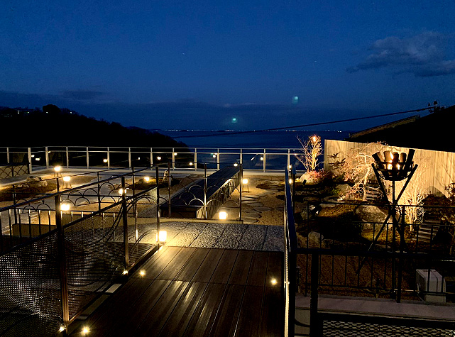 視覚で癒す瀬戸内海の見晴らしを 満喫するひととき